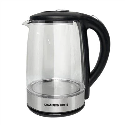 Stikla tējkanna ar LED gaismām