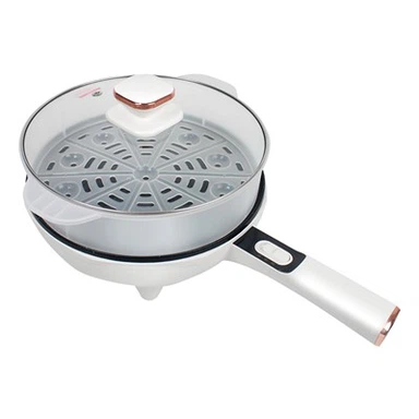 Mini elektriskā panna ar tvaikoni