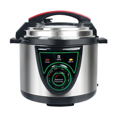 Rotācijas pogas vadības elektriskā spiediena plīts